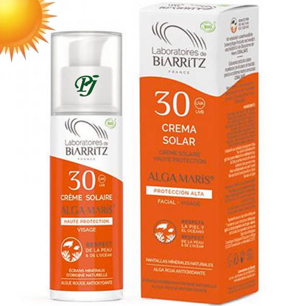 Crema Facial Solar Spf30 50Ml Alga Maris - Biarritz