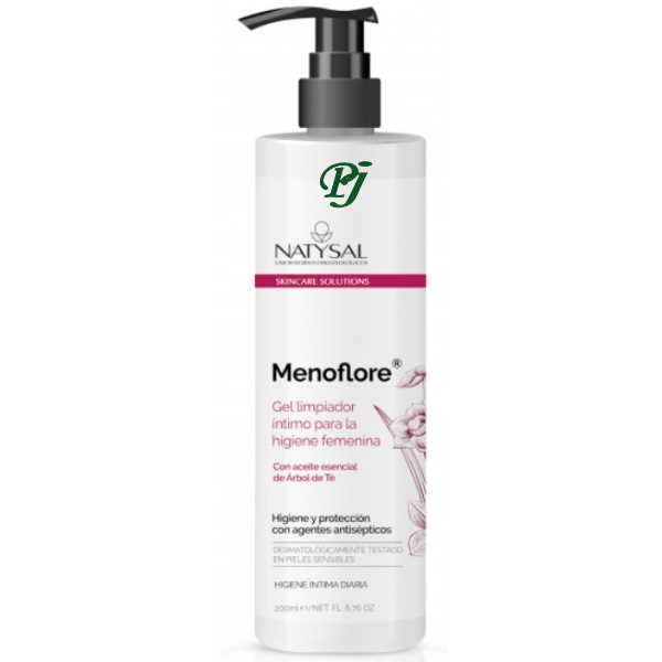 Menoflore Gel De Higiene Intima 200Ml - Natysal