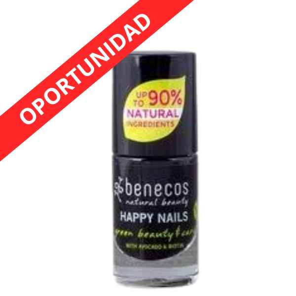 Esmalte Uñas 5 Ml Licorice Negro - Benecos