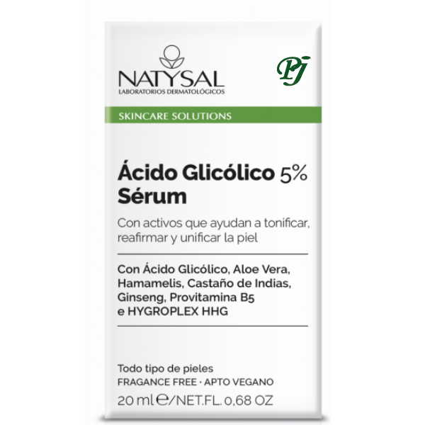 Serum Acido Glicolico 5 % 20 Ml. - Natysal