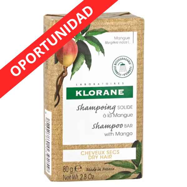 Champu Solido Mango 80Gr - Klorane