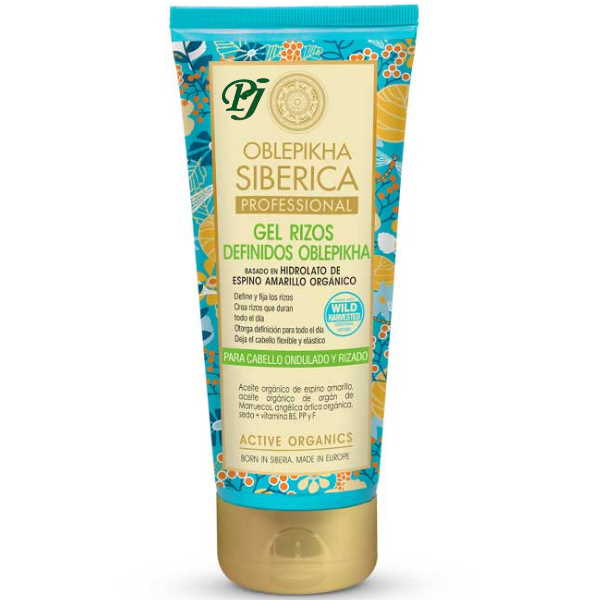 Gel Rizos Definidos Oblepikha Esp. Ama. 200Ml - Natura Siberica