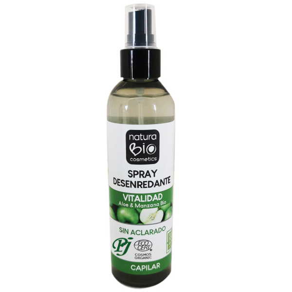 Spray Desenredante 200 Ml. Aloe Manzana - NaturaBio