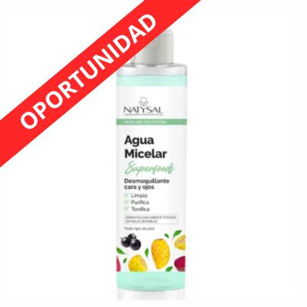 Agua Micelar Superfoods 200Ml - Natysal