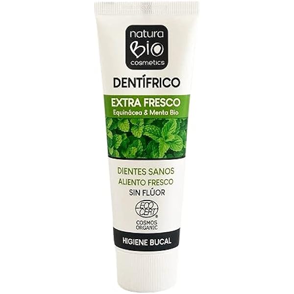 Dentifrico Equinácea & Menta Extra Fresco 75 Ml. - NaturaBio
