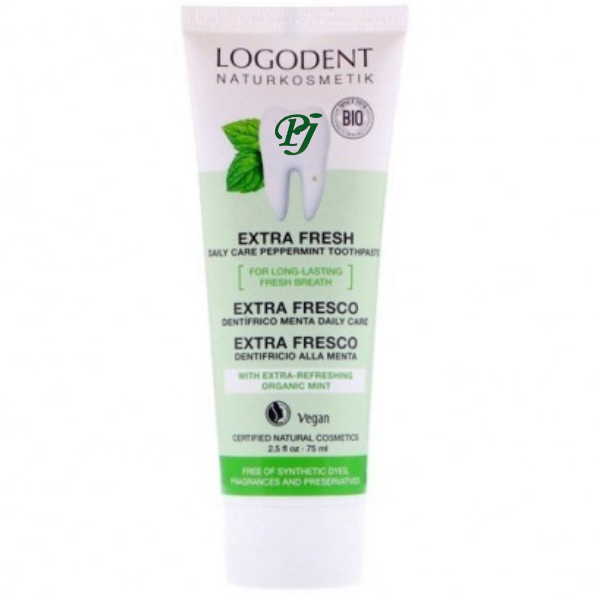 Logodent Dentifrico Extra Fresco Menta 75 Ml. - Logona