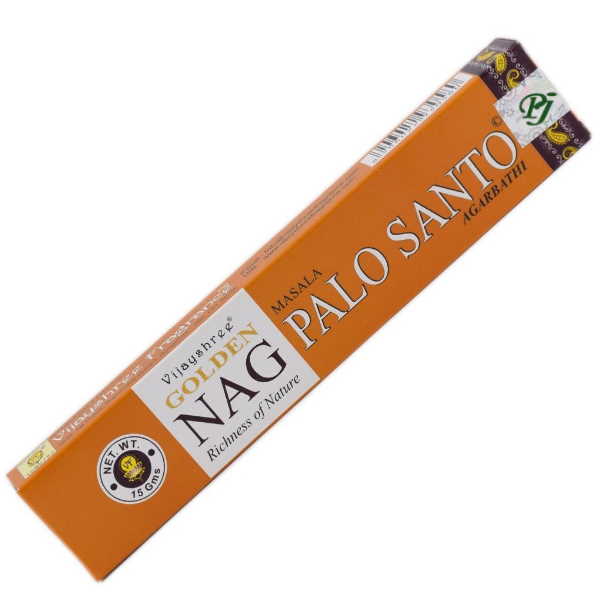 Incienso Golden Nag Palo Santo Barritas - Vijayshree