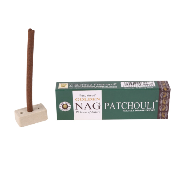 Incienso Golden Nag Patchouli Barritas - Vijayshree
