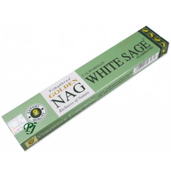 Incienso Golden Nag Salvia Blanca Barritas - Vijayshree