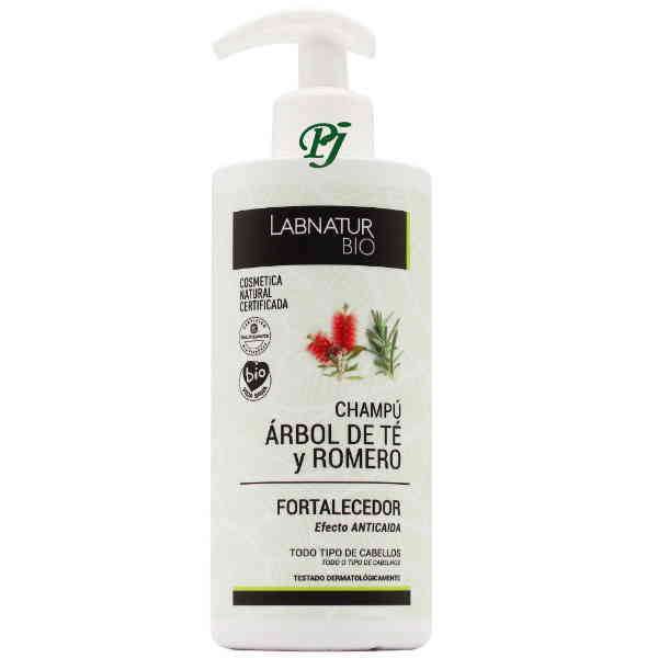 Champu Arbol De Te Y Romero 450Ml - Labnatur