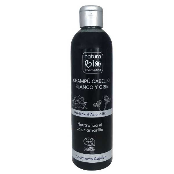 Champu Cabello Blaco Y Gris 250 Ml. - NaturaBio