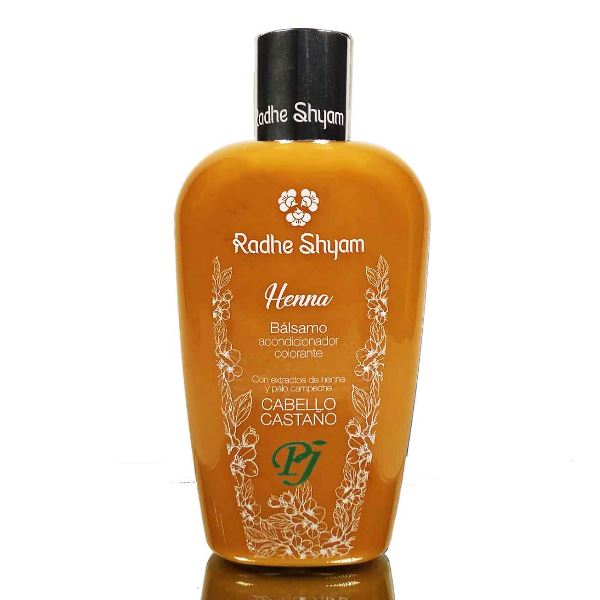 Balsamo Castaño A La Henna 250Ml - Radhe Shyam