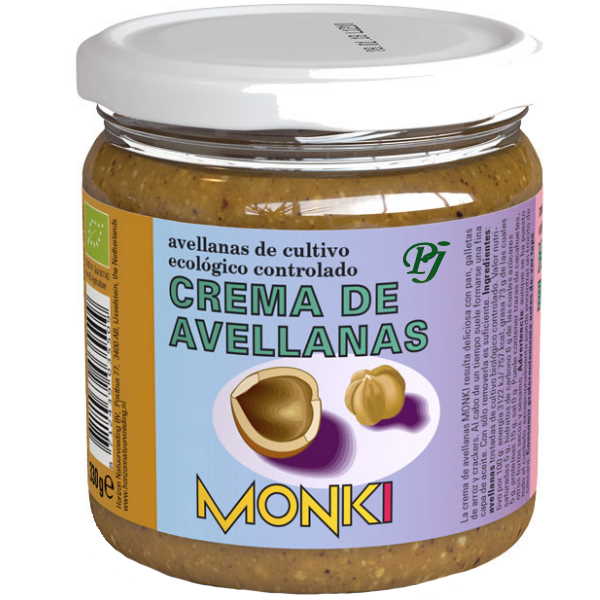 Crema Avellanas 330Gr - Monki