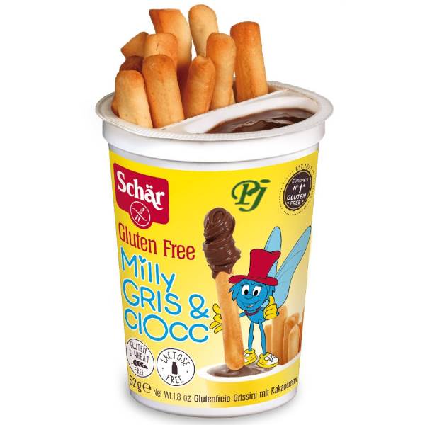 Mini Grissini Chocolate 52Gr - Schar