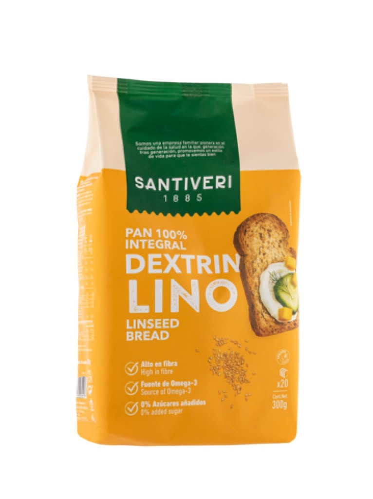 Pan Dextrin Lino 300Gr - Santiveri