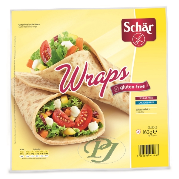 Wraps Tortitas 2 Uds. 160Gr - Schar