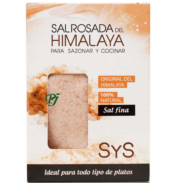 Sal De Cristal Fina Himalaya 500Gr - Sys