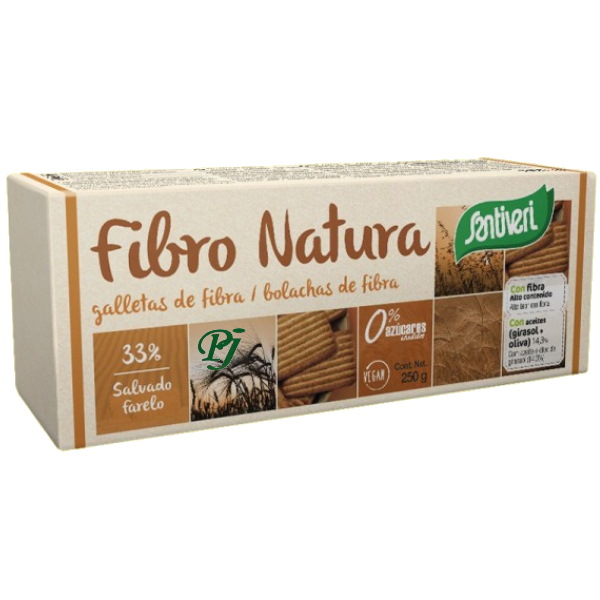 Galletas Fibro Natura 250Gr - Santiveri