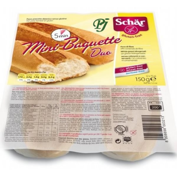 Mini Baguette 150Gr 2X75Gr - Schar