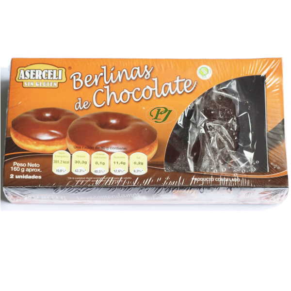 Donuts De Chocolate Negro 100Gr - Aserceli