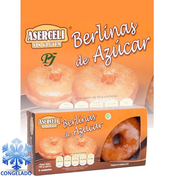 Donuts Berlinas De Azucar 100Gr - Aserceli