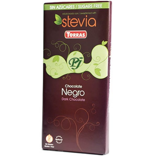 Chocolate Negro Stevia 100Gr - Torras
