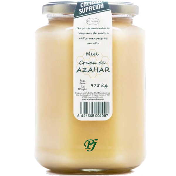 Miel Cruda Azahar 975Gr - Moncabrer