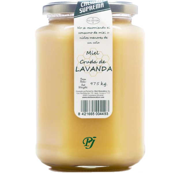 Miel Cruda Lavanda 975Gr - Moncabrer