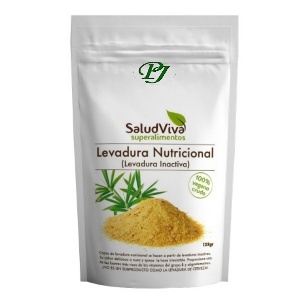 Levadura Nutricional 125Gr - Saludviva