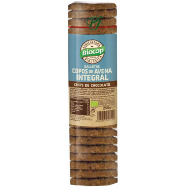 Galletas Copos Avena Inte G.al Con Chocolate 250 G. - Biocop