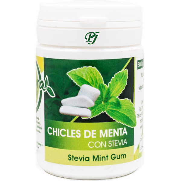 Chicles De Menta Con Stevia 50Uds - Natura Premium