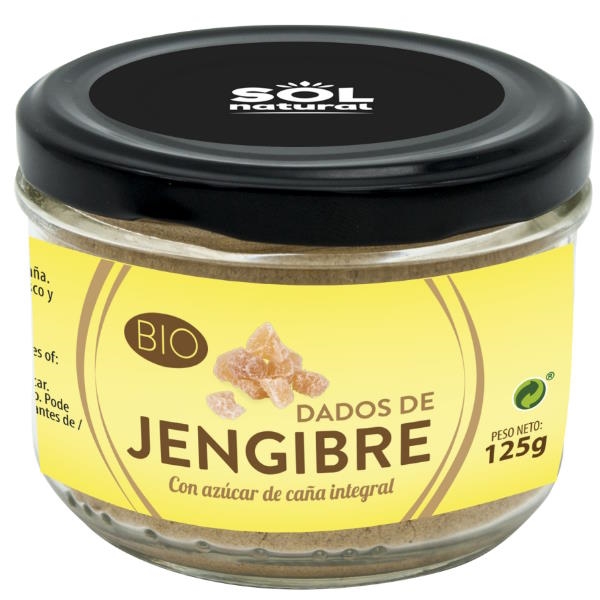 Dados De Jengibre 125Gr - Solnatural