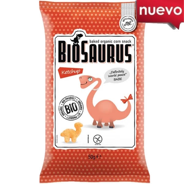 Snack Biosaurus Ketchup Bio 50Gr - Solnatural
