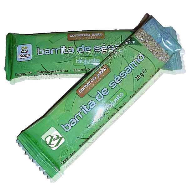 Barritas Bio Sesamo Ideas - Comercio Justo
