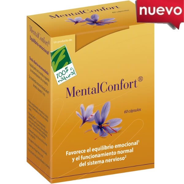 Mentalconfort 60 Capsulas - 100% Natural