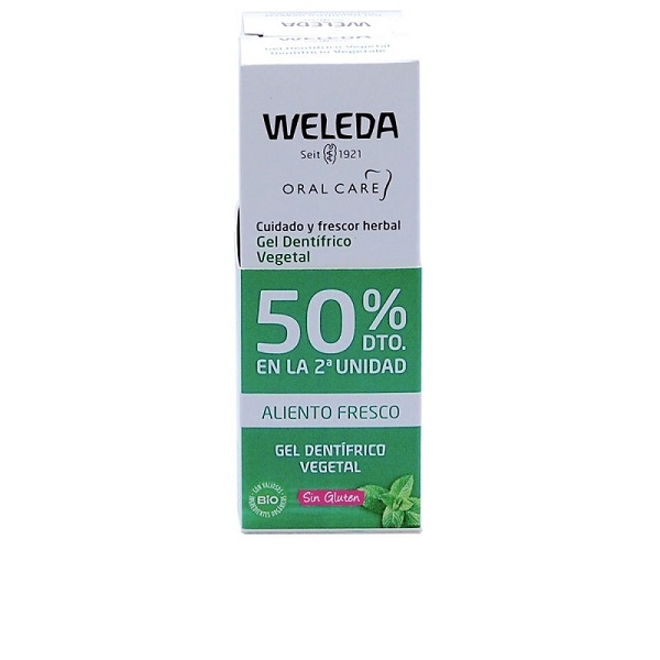 Dentifrico Vegetal Duo 2X75Ml - Weleda