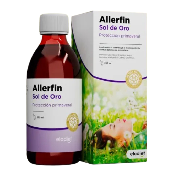 Jarabe Allerfin Sol De Oro 250Ml - Eladiet