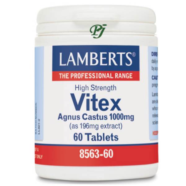 Vitex Agnus Castus 1000 Mg. 60 Tabletas - Lamberts