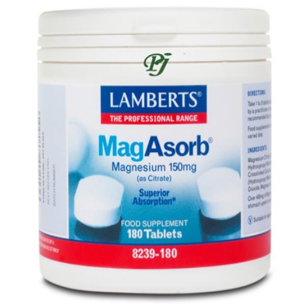 Magasorb 150Mg 180 Tabletas 8239 - Lamberts