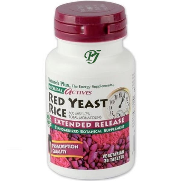 Red Yeast Rice 30 Capsulas 600Mg - Natures Plus