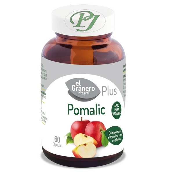Pomalic Acido Malico De Manzana 60 Capsulas - El Granero