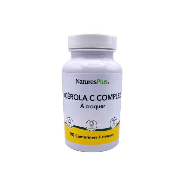 Acerola 90 Tabletas 500Mg -  Natures Plus