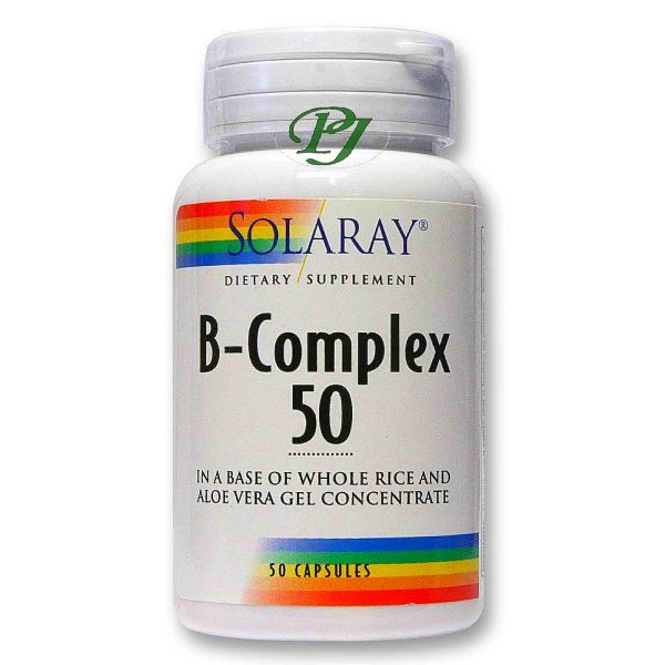 B-Complex50 50 Cápsulas - Solaray