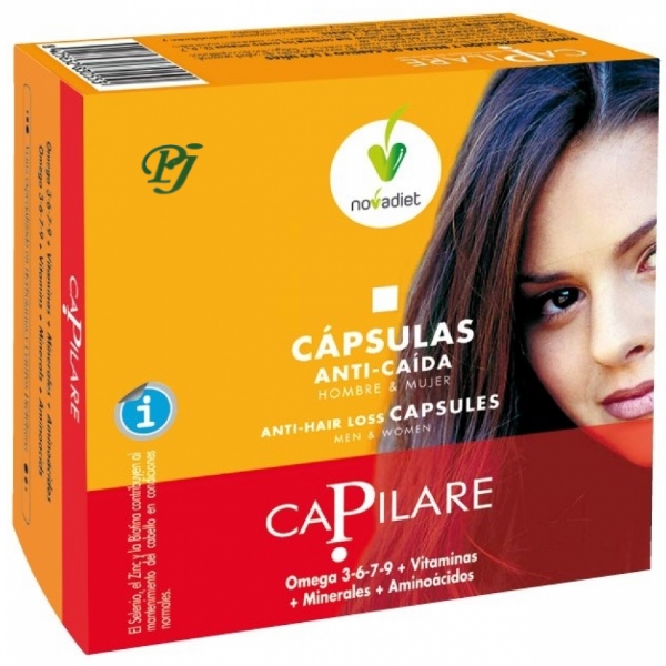 Capilare 60 Capsulas Anticaida - Novadiet