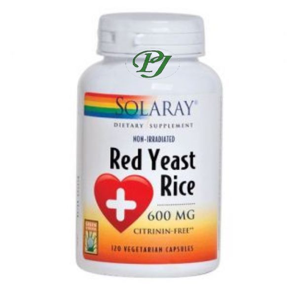 Red Yeast Rice 600 Mg. 45 Cápsulas - Solaray