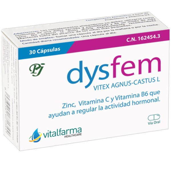 Dysfem 30 Capsulas - Vitalfarma
