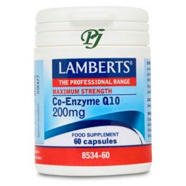 Coenzima Q10 200Mg 60 Cápsulas - Lamberts