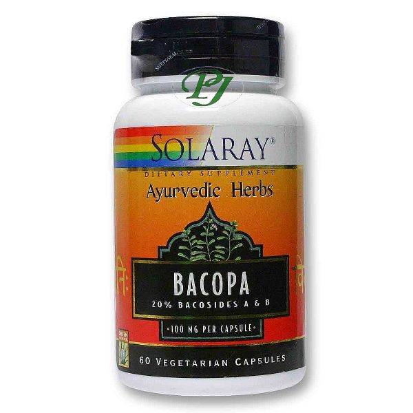 Bacopa 60 Cápsulas 100 Mg. - Solaray