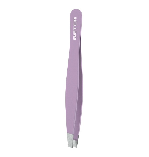 Pinza Depilar 9.3 Cm. Punta Oblicua Beter