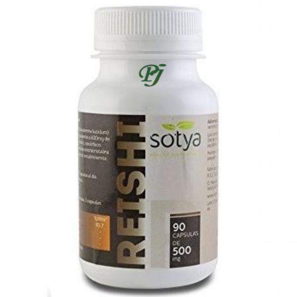 Reishi 90 Capsulas 500Mg - Sotya